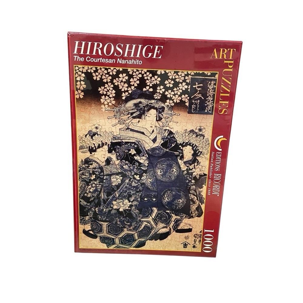 Editions Ricordi Hiroshige The Courtesan Nanahito 1000 Pc Puzzle Sealed New